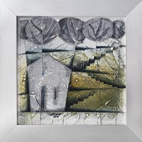 Za chalupou (20x20 cm)