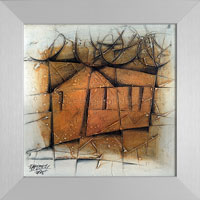 Za stromy dm (20x20 cm, s rmem 25x25 cm)