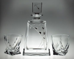 Aboriginal (whisky set) Tiffany