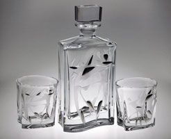 Anděl s ďáblem(whisky set) Tiffany