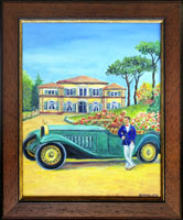 Bugatti Royale 1932 (23x29 cm, 30x36 cm s rmem)