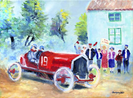 Enzo Ferarri 1921  (40x30 cm)