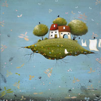 Ostrovn zprvy (30x30 cm)